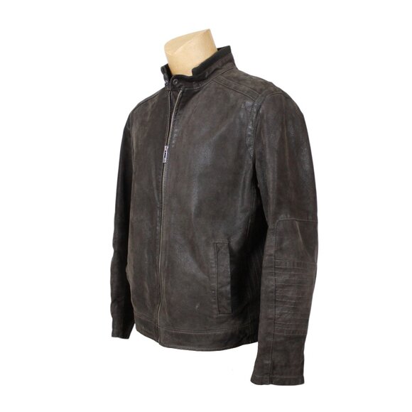 Danier Insulated Leather Jacket - Picture 1 of 16